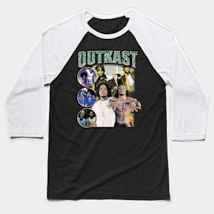 Outkast Oldschool Rap Baseball T-Shirt